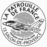 Cachet de La patrouille de France Cachet de La patrouille de France