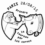 Cachet de Faire le pied de grue
