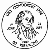 Cachet de Condorcet 1743-1794