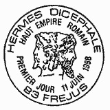 Cachet de Hermès dicéphale - Haut-Empire Romain - Fréjus Cachet de Hermès dicéphale - Haut-Empire Romain - Fréjus