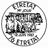 Cachet de Etretat d