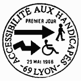 Cachet de Accessibilité aux handicap Cachet de Accessibilité aux handicap