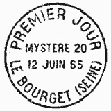 Cachet de Avion Mystére 20 Cachet de Avion Mystére 20