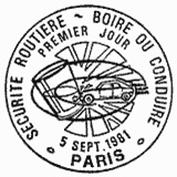 Cachet de Sécurité routière "Boire ou conduire" Cachet de Sécurité routière "Boire ou conduire"