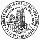 Cachet de Abbaye Notre-Dame du Bec - Hellouin Cachet de Abbaye Notre-Dame du Bec - Hellouin