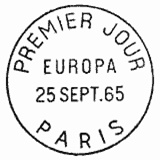 Cachet de Europa Fruit - 0.60 F Cachet de Europa Fruit - 0.60 F