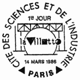 Cachet de Cité des Sciences et de l Cachet de Cité des Sciences et de l