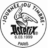 Cachet de Journée du timbre 1999 Astérix