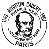 Cachet de Augustin Cauchy 1789-1857