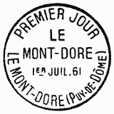 Cachet de Le Mont Dore Cachet de Le Mont Dore