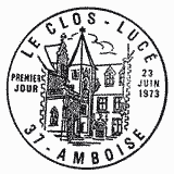 Cachet de Le Clos-Lucé à Amboise Cachet de Le Clos-Lucé à Amboise