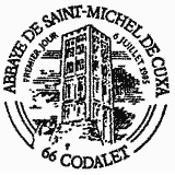 Cachet de Abbaye Saint-Michel-de-Cuxa Cachet de Abbaye Saint-Michel-de-Cuxa