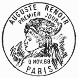 Cachet de Auguste Renoir