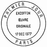 Cachet de Excoffon Cachet de Excoffon