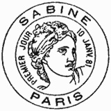 Cachet de Sabine de Gandon - 0F90 lilas-rose Cachet de Sabine de Gandon - 0F90 lilas-rose