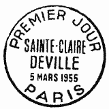 Cachet de Sainte Claire Deville 1818-1881 - L