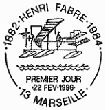 Cachet de Henri Fabre Ingenieur 1882-1984 Cachet de Henri Fabre Ingenieur 1882-1984
