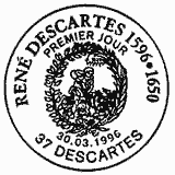 Cachet de René Descartes 1596-1650