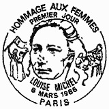 Cachet de Louise Michel 1830-1905