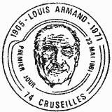 Cachet de Louis Armand 1905-1971