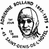 Cachet de Adrienne Bolland 1895-1975