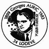 Cachet de Georges Auric 1899-1983 Cachet de Georges Auric 1899-1983