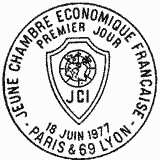 Cachet de Jeune Chambre Economique Française Cachet de Jeune Chambre Economique Française