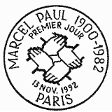 Cachet de Marcel Paul 1900-1982