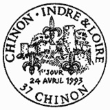 Cachet de Chinon (Indre et Loire)