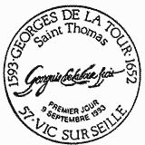 Cachet de Georges de la Tour - Saint-Thomas