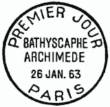 Cachet de Bathyscaphe Archimède