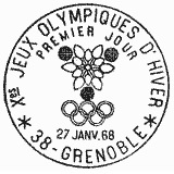 Cachet de Flamme olympique Cachet de Flamme olympique