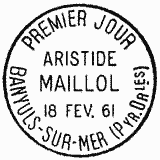 Cachet de Aristide Maillol 1861-1944