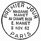 Cachet de Edouard Manet