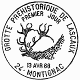 Cachet de Grotte préhistorique de Lascaux Cachet de Grotte préhistorique de Lascaux