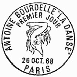 Cachet de Antoine Bourdelle - La Danse