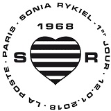 Cachet de Cœur "Sonia Rykiel Paris S