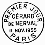 Cachet de Gérard de Nerval 1808-1855