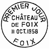 Cachet de Château de Foix Cachet de Château de Foix