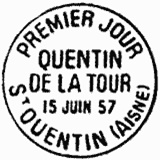 Cachet de Quentin de La Tour 1704-1788 Cachet de Quentin de La Tour 1704-1788