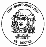 Cachet de Saint-Just 1767-1794