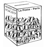 Cachet de Droit de vote des femmes 1944-2019 Cachet de Droit de vote des femmes 1944-2019