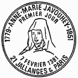 Cachet de Sœur Anne-Marie Javouhey 1779-1851