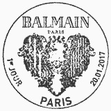 Cachet de Le coeur de Balmain