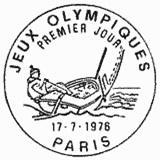 Cachet de Jeux Olympiques de Montreal Cachet de Jeux Olympiques de Montreal