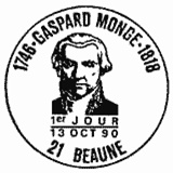 Cachet de Gaspard Monge 1746- 1818