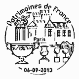 Cachet de Les mosaïques de Montcaret Cachet de Les mosaïques de Montcaret