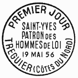 Cachet de Saint Yves de Tréguier 1253 - 1303 - Patron des hommes de Loi