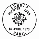 Cachet de EUROPA C.E.P.T. 0.90F Cachet de EUROPA C.E.P.T. 0.90F