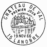 Cachet de Château de Val Cachet de Château de Val